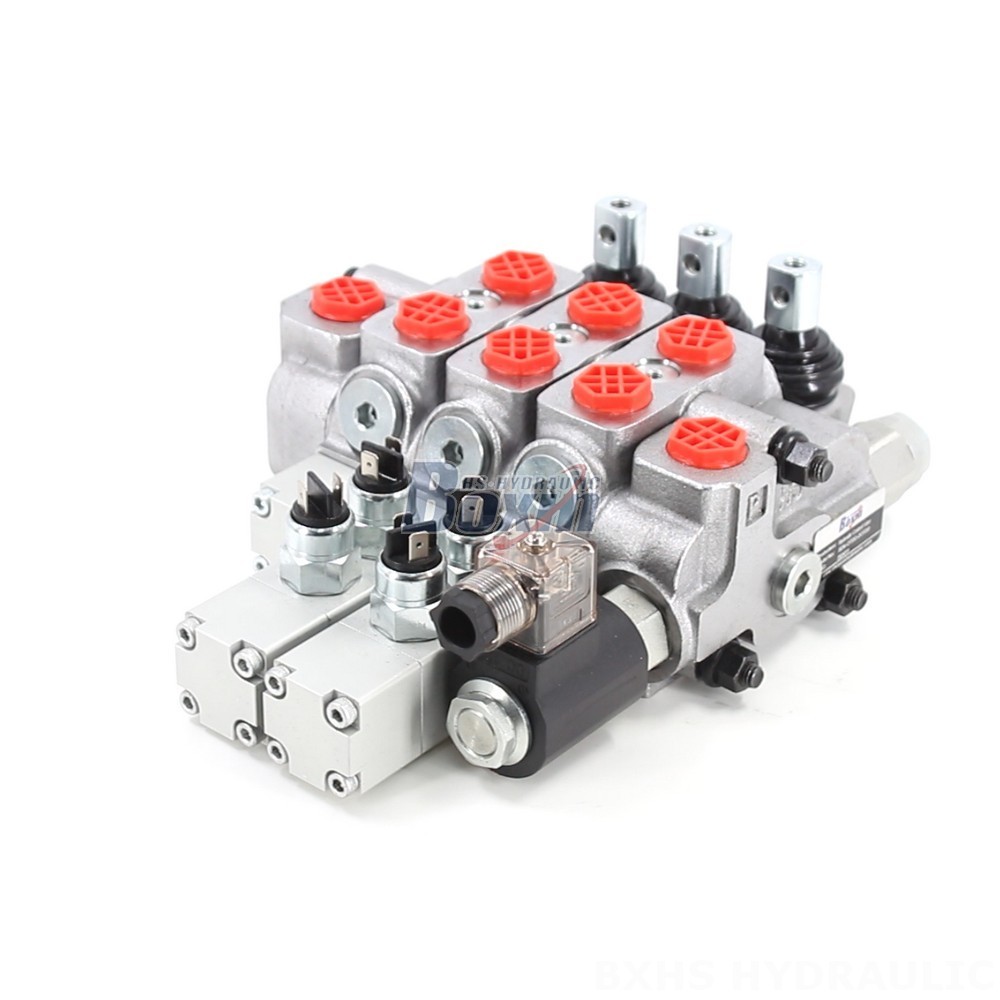 SD6 3-Spool Directional Valve: OEM & ODM Services Available - Hydraulic Valves main image